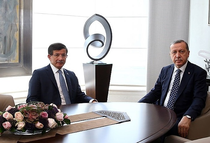 Erdoğan, Davutoğlu ve Özel ile Görüştü