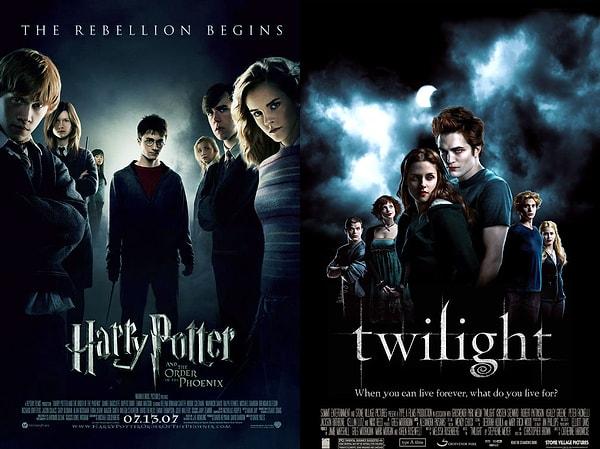 7. Twilight serisini Harry Potter a tercih eden .... daha fazla konuşamicam