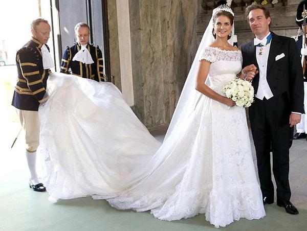 21. Prenses Madeleine ve İsveç Prensi Christopher O'Neill