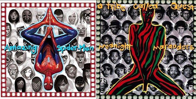 7. Amazing Spider-Man | A Tribe Called Quest - Midnight Marauders (1993)