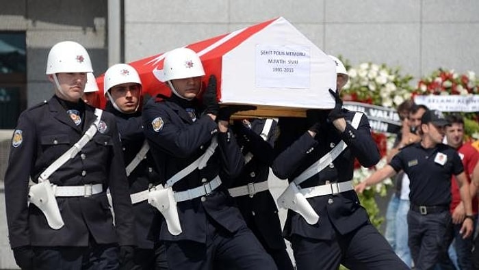 Şehit Polis Memuru Sivri'ye Tören