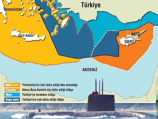 6. Yunanistan'la kıta sahanlığı sorunu ortadan kalkacak