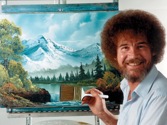 Küçüklüğümüzün Bonus Saçlı Ressam Amcası Bob Ross'un Yaptığı 30.000 Tane Tabloya Ne Oldu?