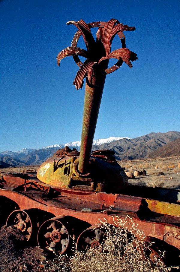 29. Ucu parçalanmış tank namlusu, Afganistan