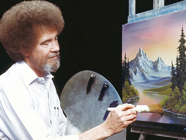 7. "Bob Ross videoları izliyorum ve genelde uyumamı sağlıyor."