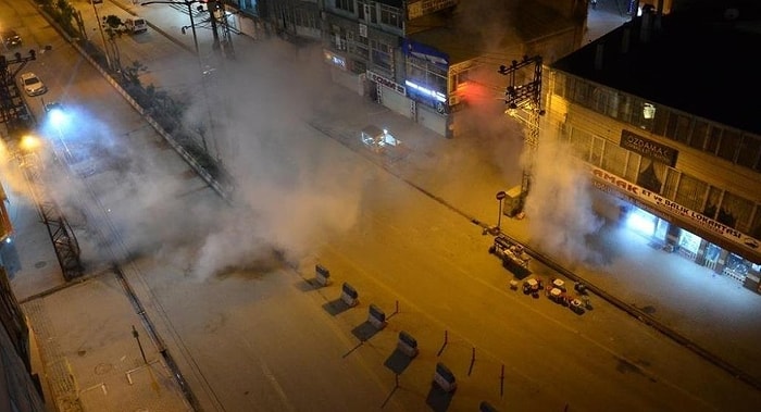 Yüksekova'da Adliye ve Polis Lojmanlarına Roketatarlı Saldırı