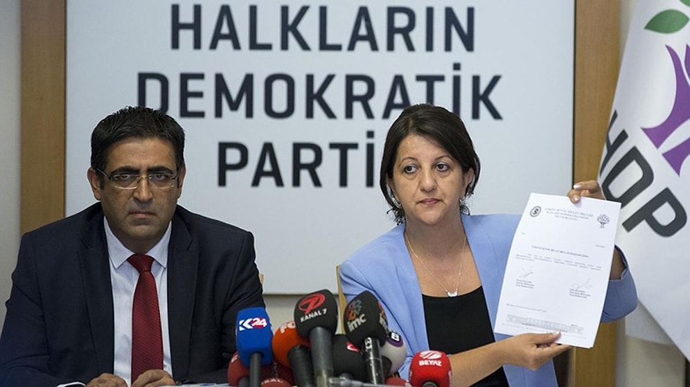 HDP Dokunulmazlık Dilekçelerini Verdi