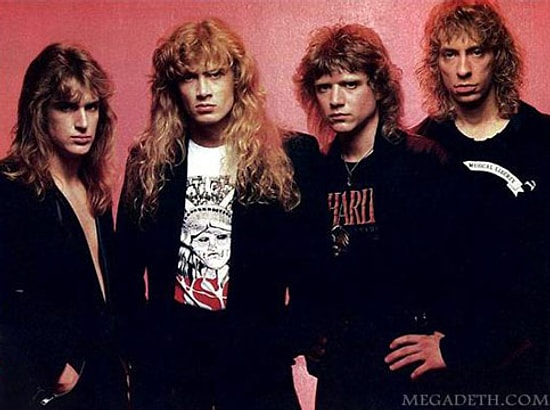 Dave Mustaine'in Megadeth İçin Harcadığı Değerli Müzisyenler
