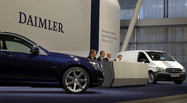 17. Daimler AG / Motorlu Taşıtlar ve Yedek Parçaları