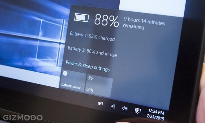 Windows 10’un Pil Ömrü Daha mı Uzun?