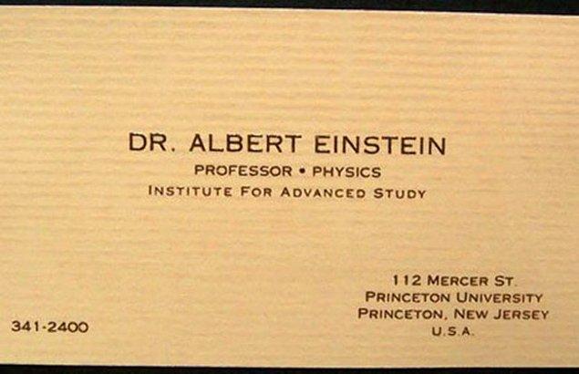 1. Albert Einstein (fizikçi, bilim adamı)
