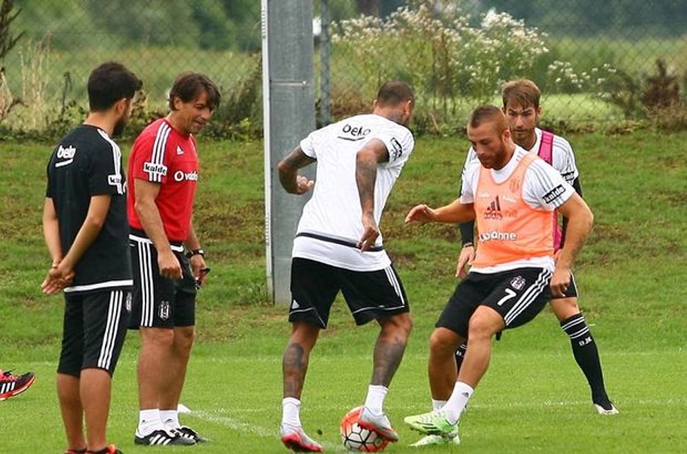 Beşiktaş'ta Çift İdman