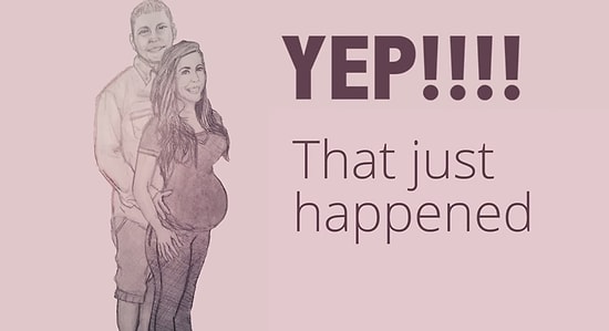 Bebekleri Olacağını Yaratıcı Bir Karakalem Çalışması ile Duyuran Çift