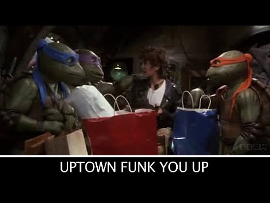 Film Sahnelerinin Bir Araya Getirilmesiyle Oluşturulan 'Uptown Funk' Cover'ı