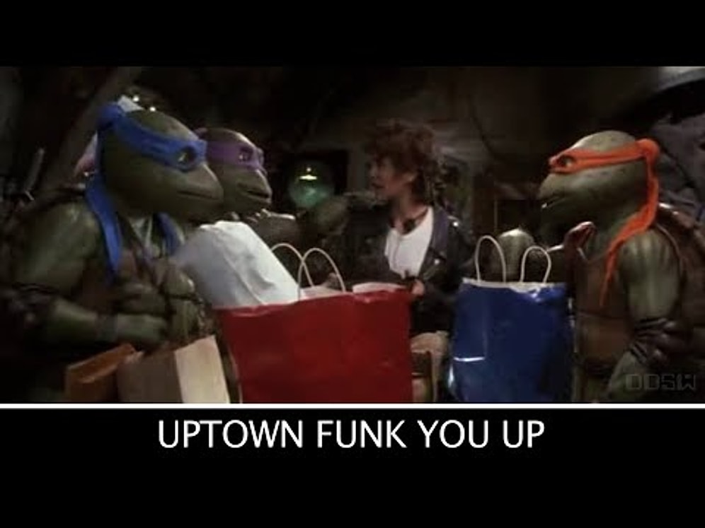 Film Sahnelerinin Bir Araya Getirilmesiyle Oluşturulan 'Uptown Funk' Cover'ı