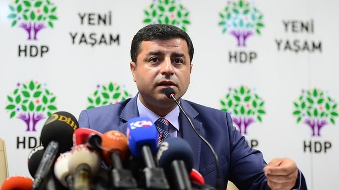 Demirtaş'tan Arınç'a 'Alçak' Bahçeli'ye 'Şerefsiz' Yanıtı