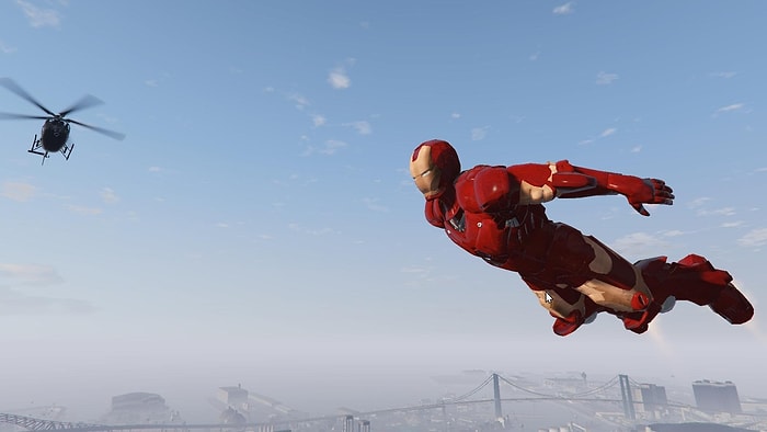 GTA 5'de Sevindiren Iron Man Modu