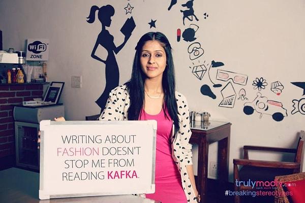 "Moda hakkında yazıyor olmak, beni Kafka okumaktan alıkoymuyor."
