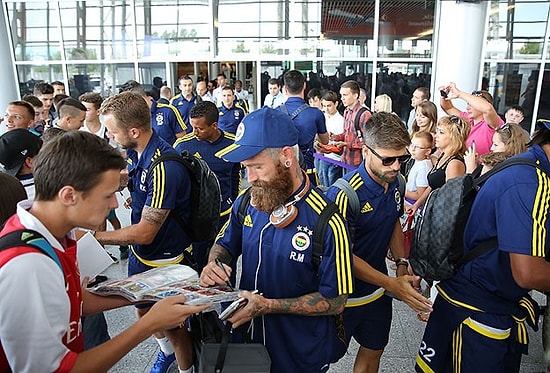Fenerbahçe Kafilesi Lviv'de