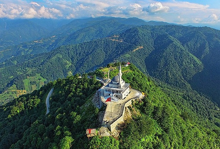 Kıble Dağı Cami'nin İnşaatı Bitti, Açılışı Erdoğan Yapacak