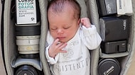 Bebeklerinin Fotoğraflarını Kamera Çantası İçinde Uyurken Çeken Fotoğrafçılardan 15 Kare