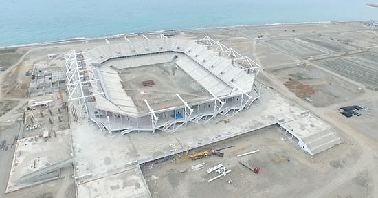 Trabzonspor'un Yeni Evinin Kaba İnşaatı Tamamlandı