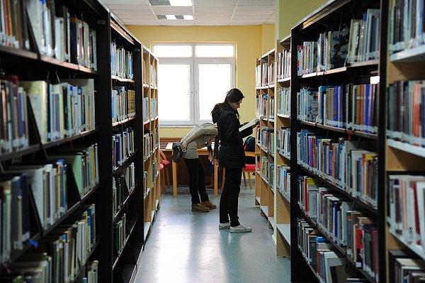 Üniversite kütüphanelerinin sayısı geçen yıl 559'a ulaştı.