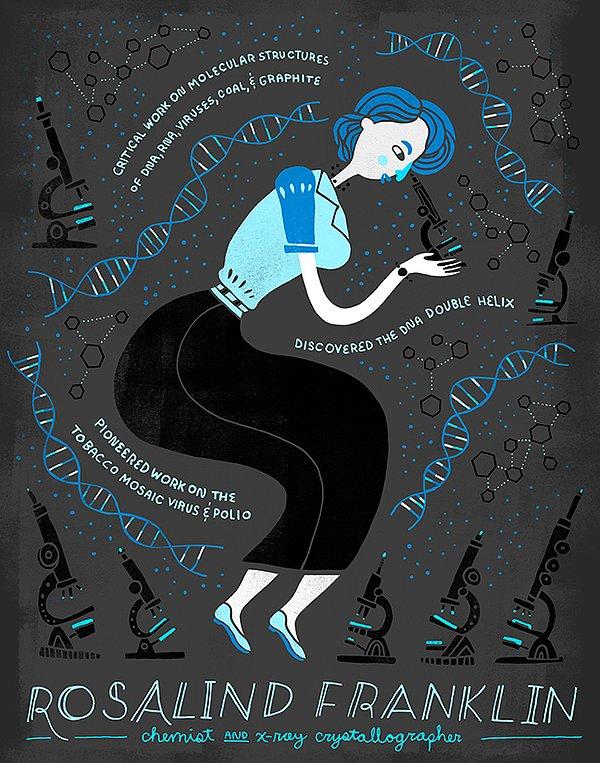 5. Rosalind Franklin: Kadın olduğu için engellenenlerin sesi biyofizikçi