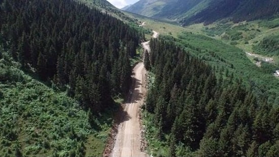 Yeşil Yol Yaylaları Ortadan Bölmeye Başladı
