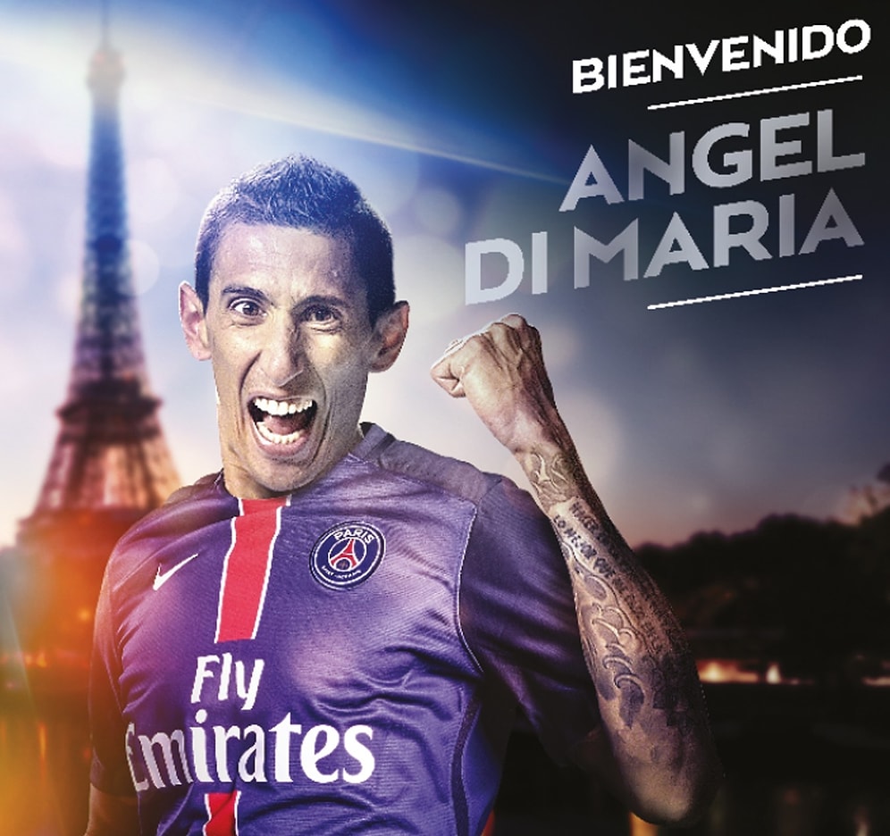 Di Maria Resmen PSG'de