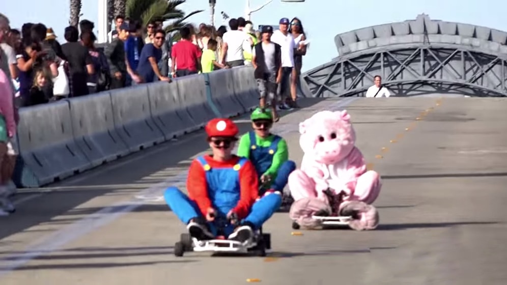 Gerçek Hayatta Mario Kart Oynamak
