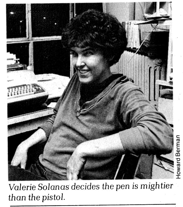 Feminist Valerie Solanas'ın 'Erkekleri Doğrama Cemiyeti Manifestosu