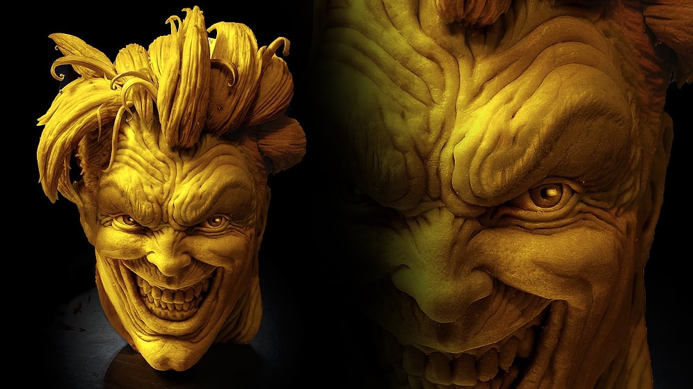 Kabak Oyma Konusunda Master Yapmış Üstatlardan Aşırı İyi 10 Bal Kabağı Tasarımı