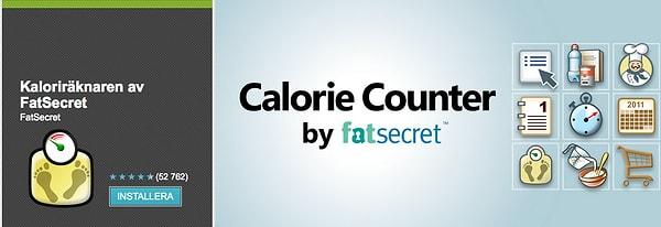 4. FatSecret Kalori Sayacı