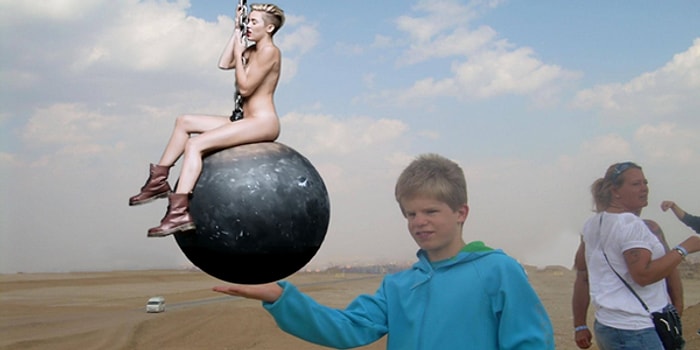 "Oğlumun Avucuna Piramidi Yerleştirir misiniz" Diyen Babaya Photoshop Trollerinin Cevabı