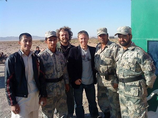 Gunnar Afganistan-İran sınırında.