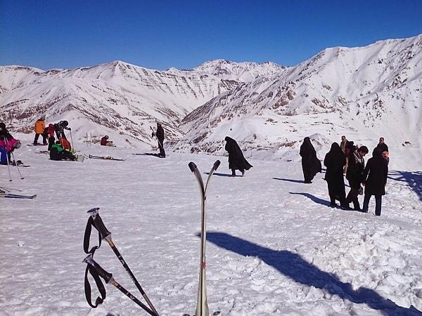 Kayak yapmak, İran'da akla gelebilecek en son şey herhalde.