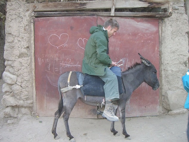 Farklı ulaşım türlerini denerken.