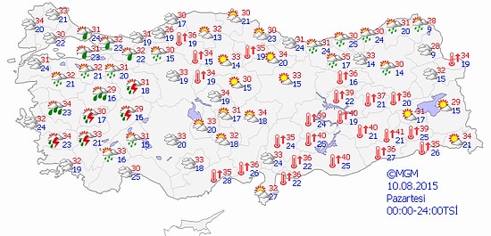 Dikkat! Meteoroloji'den 7 İle 'Kuvvetli Yağış' Uyarısı