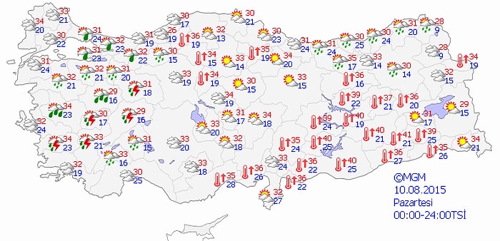 Dikkat! Meteoroloji'den 7 İle 'Kuvvetli Yağış' Uyarısı