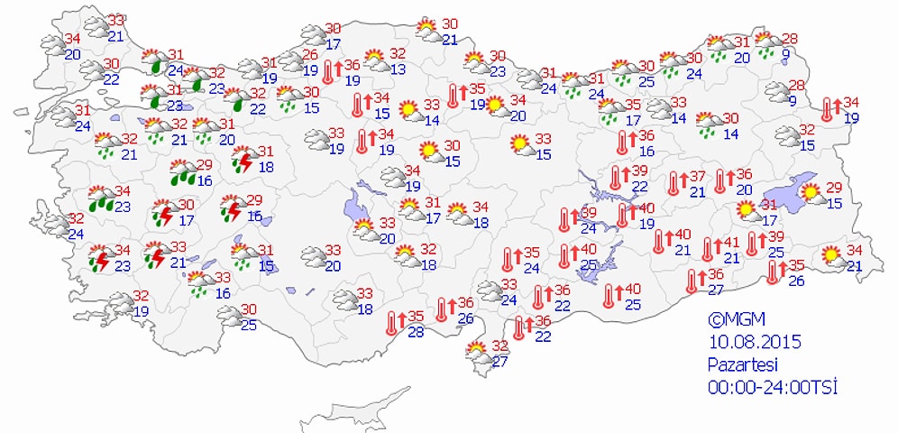 Dikkat! Meteoroloji'den 7 İle 'Kuvvetli Yağış' Uyarısı