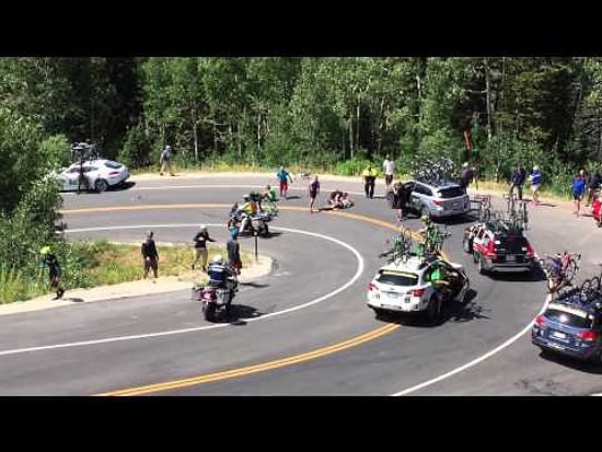 Virajı Alamayan Bisikletçinin Araca Çarpması