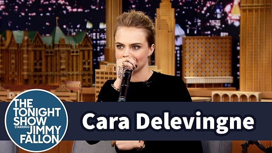 Dört Dörtlük Kadın Cara Delevingne'den Beatbox Performansı