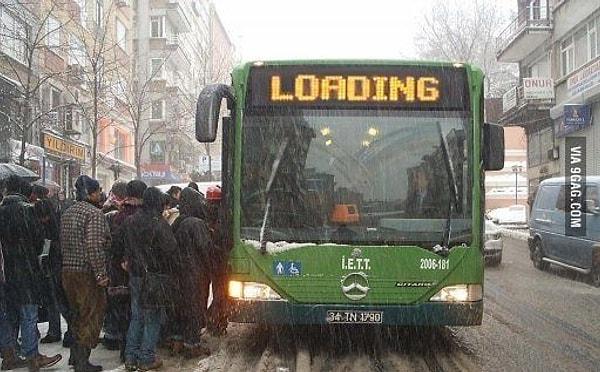 28. Türklerde otobüs