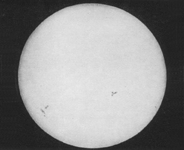 1. Güneş'in ilk fotoğrafı, 2 Nisan 1845