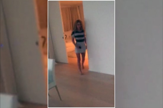 Gerard Pique'nin Şut Çekerken Yanlışlıkla Shakira'yı Suratından Vurması