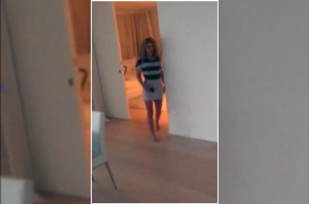 Gerard Pique'nin Şut Çekerken Yanlışlıkla Shakira'yı Suratından Vurması