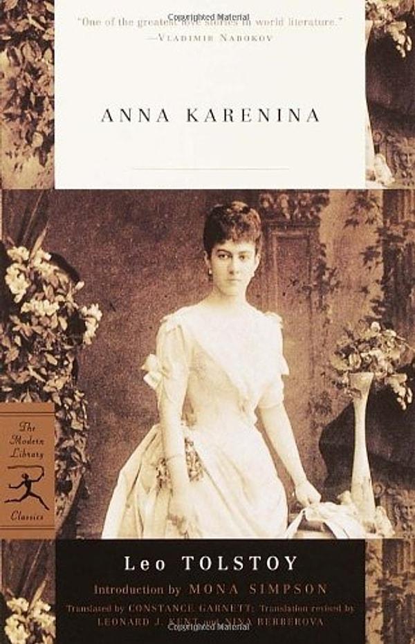 13. "Anna Karenina", Lev Nikoloyeviç Tolstoy.