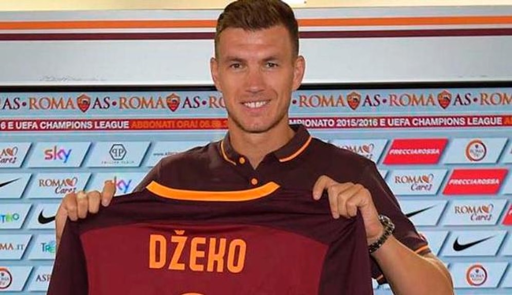 Edin Dzeko Resmen Roma’da