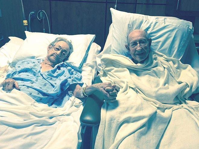 68 Yıllık Evli Çift İçin Bir İstisna Yapan Hastane, Çiftin Aynı Odada Kalmasına İzin Verdi